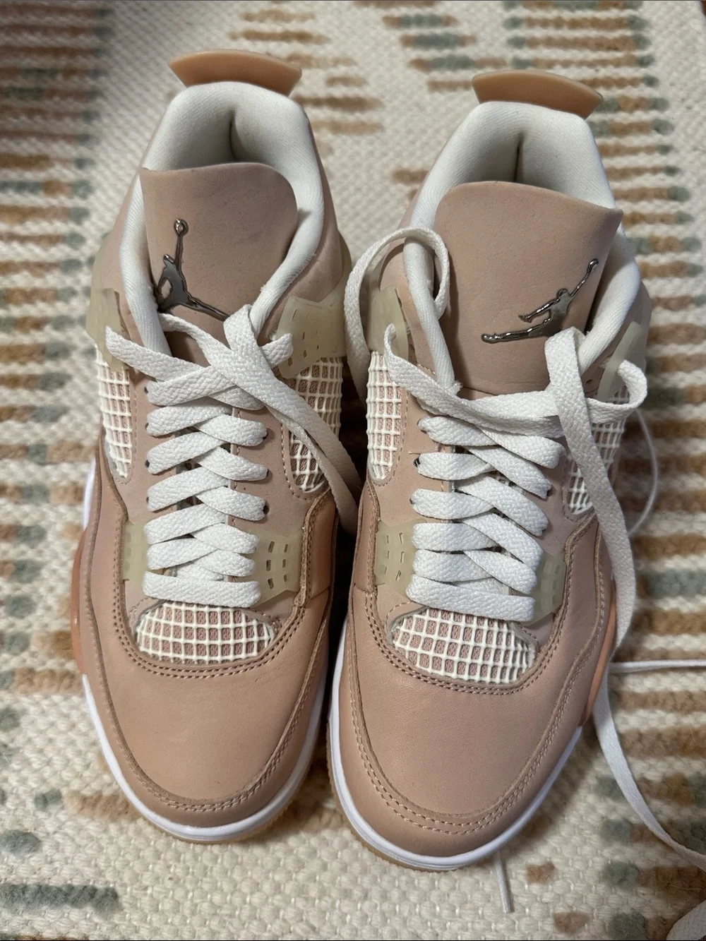 Jordan Women’s Sneakers in Blush Pink and Cream
